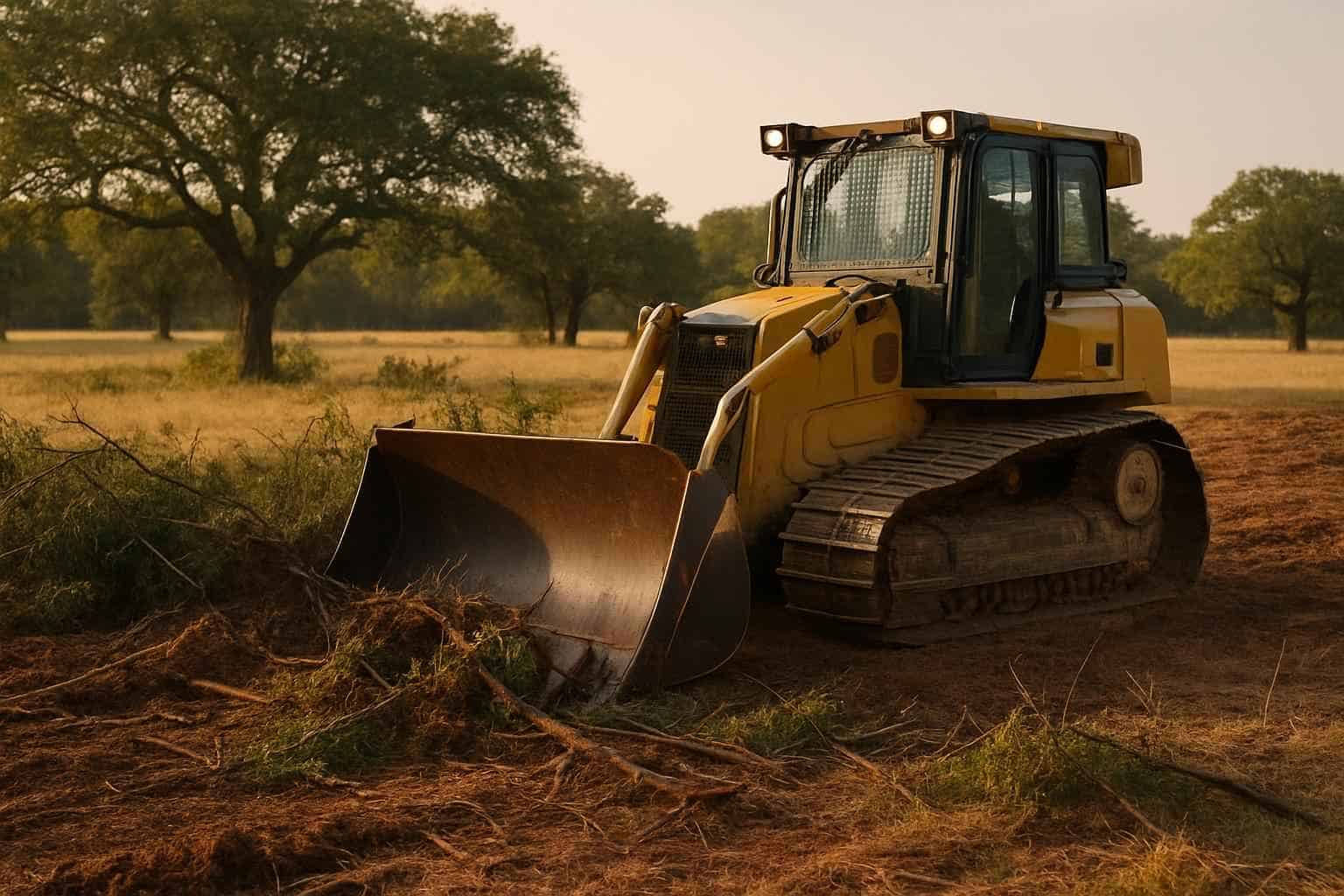 Acreage Land Clearing in Waring Texas
