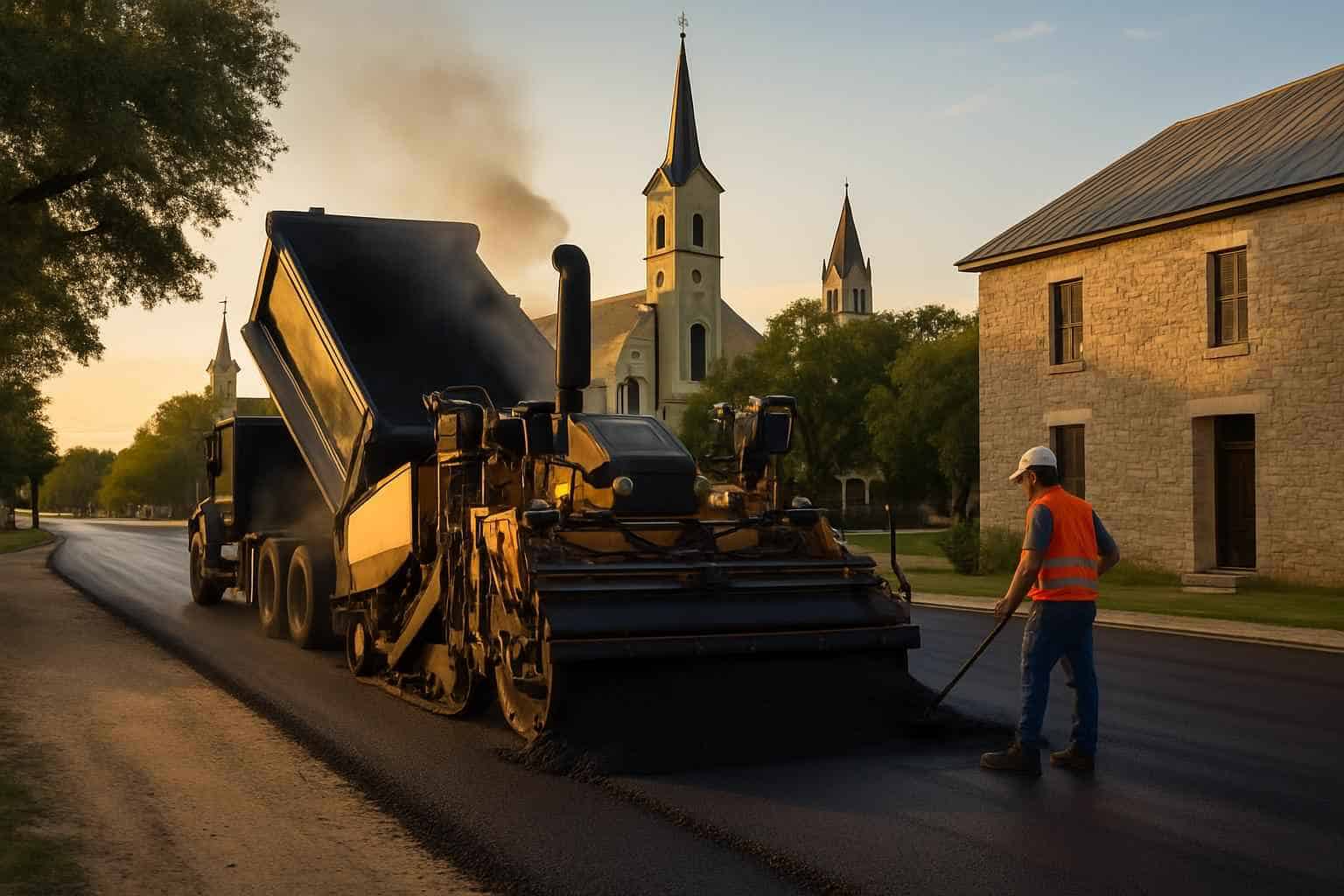Asphalt Paving in Comfort Texas