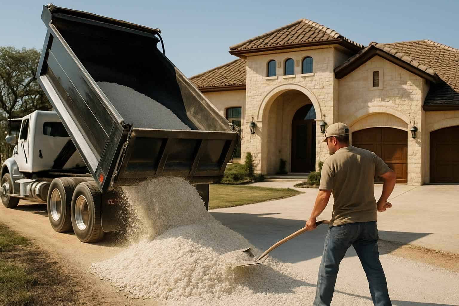 Base Delivery and Spread in Comfort Texas