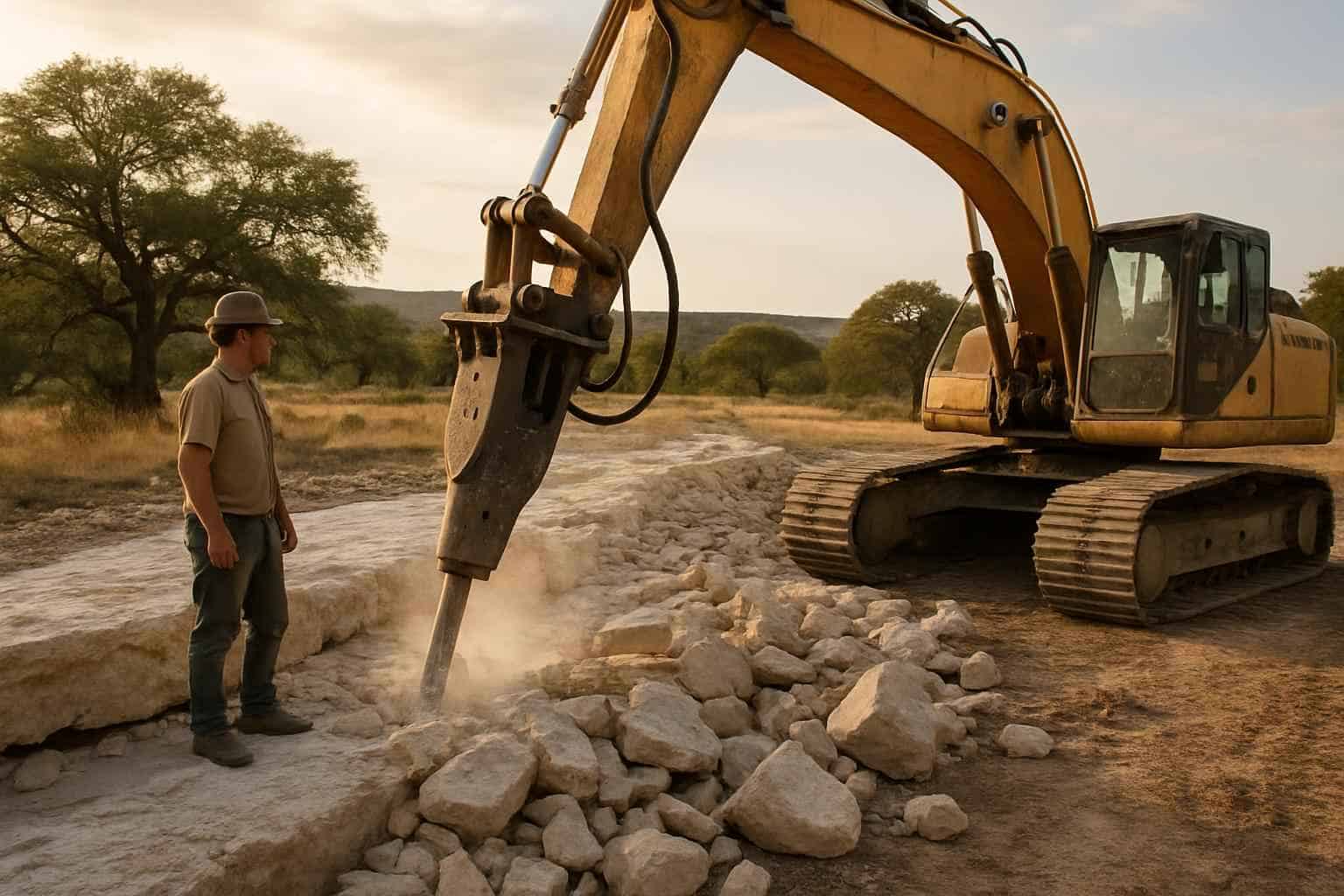 Bedrock Reduction in Doss Texas