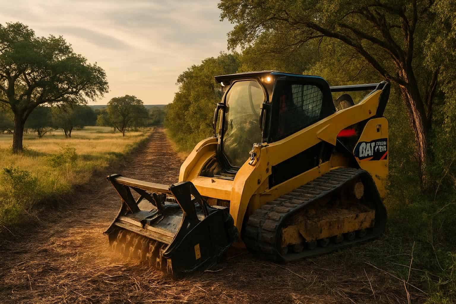 Boundary Line Clearing in Comfort Texas