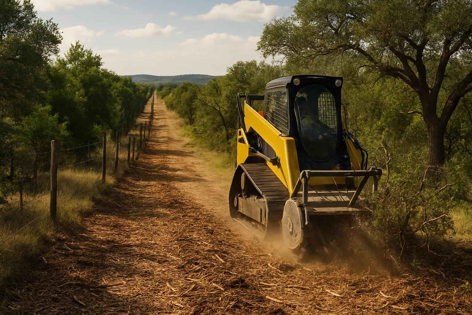 Boundary Line Clearing in Doss Texas