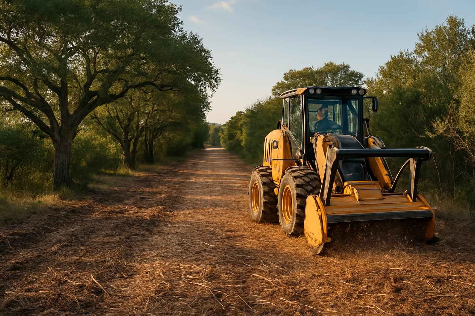 Boundary Line Clearing in Kerrville Texas