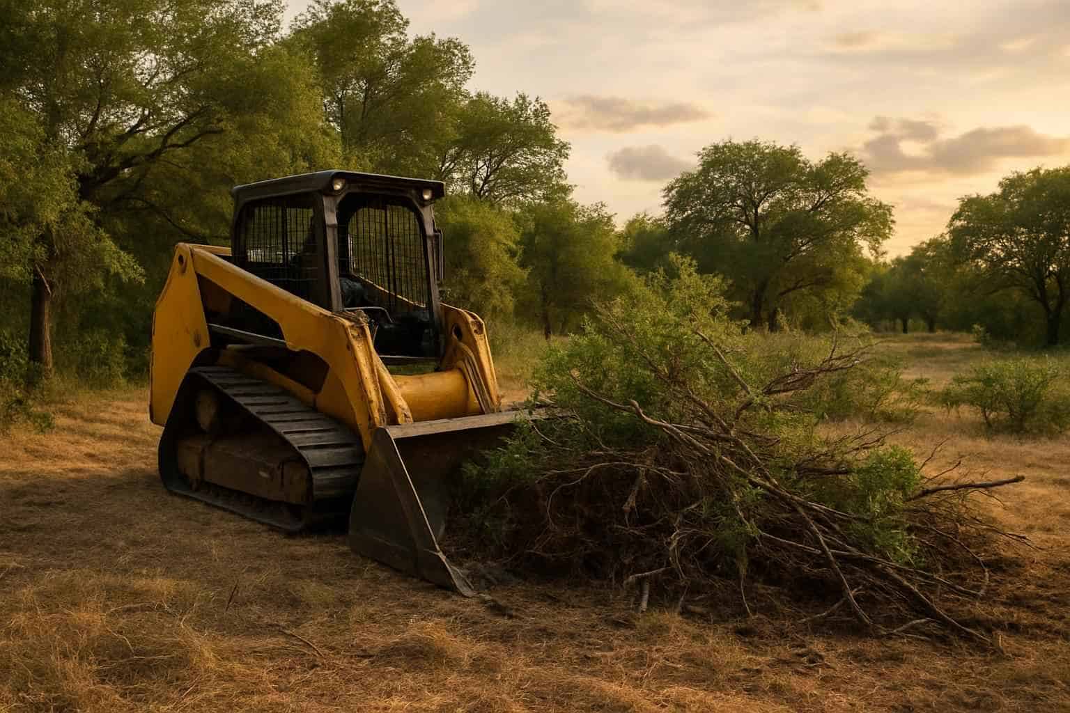 Brush and Tree Lot Clearing in Harper Texas