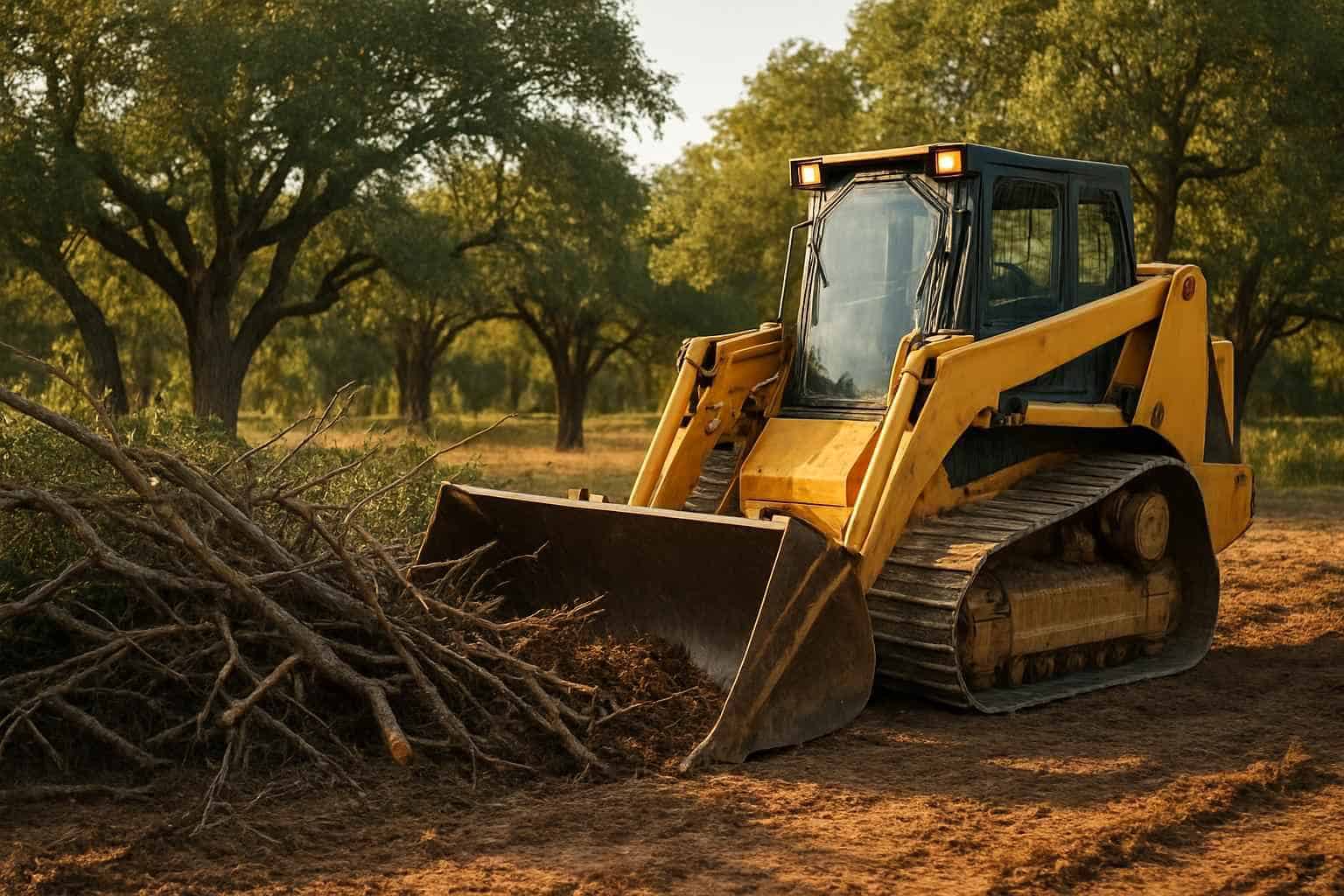 Brush and Tree Lot Clearing in Kerrville Texas
