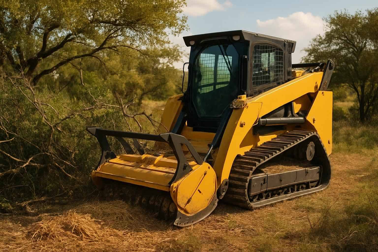 Brush Clearing in Center Point Texas