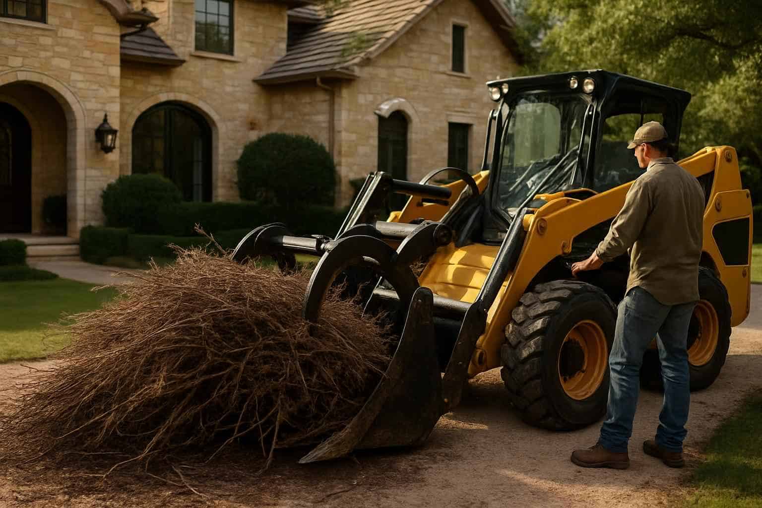 Brush Debris Removal in Comfort Texas