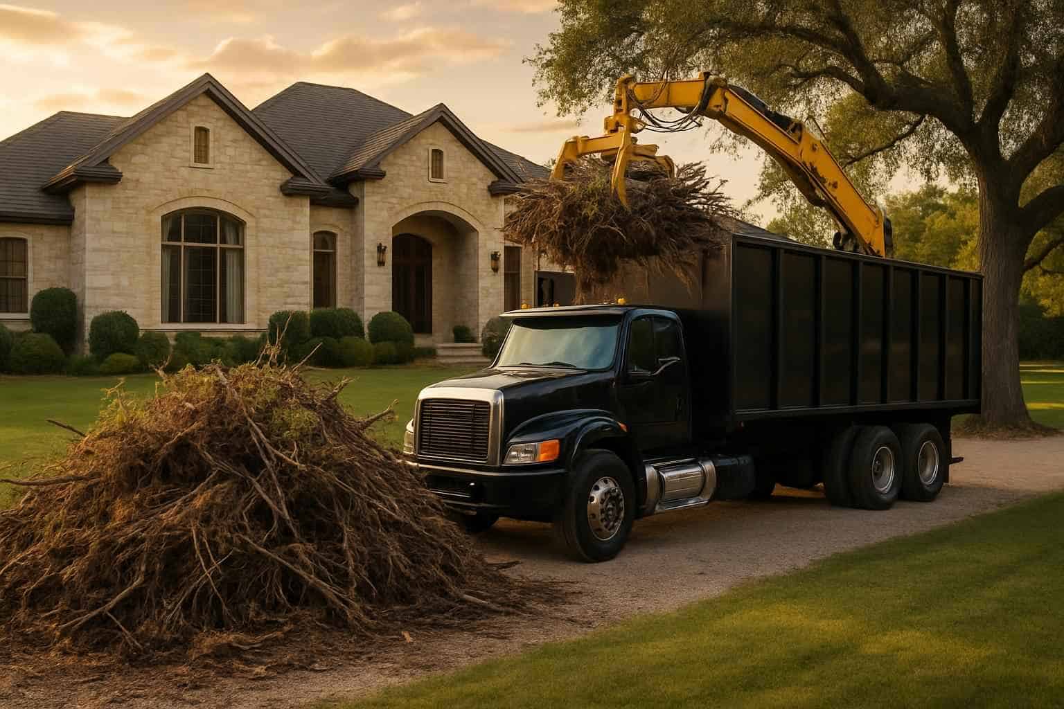 Brush Debris Removal in Kerrville Texas