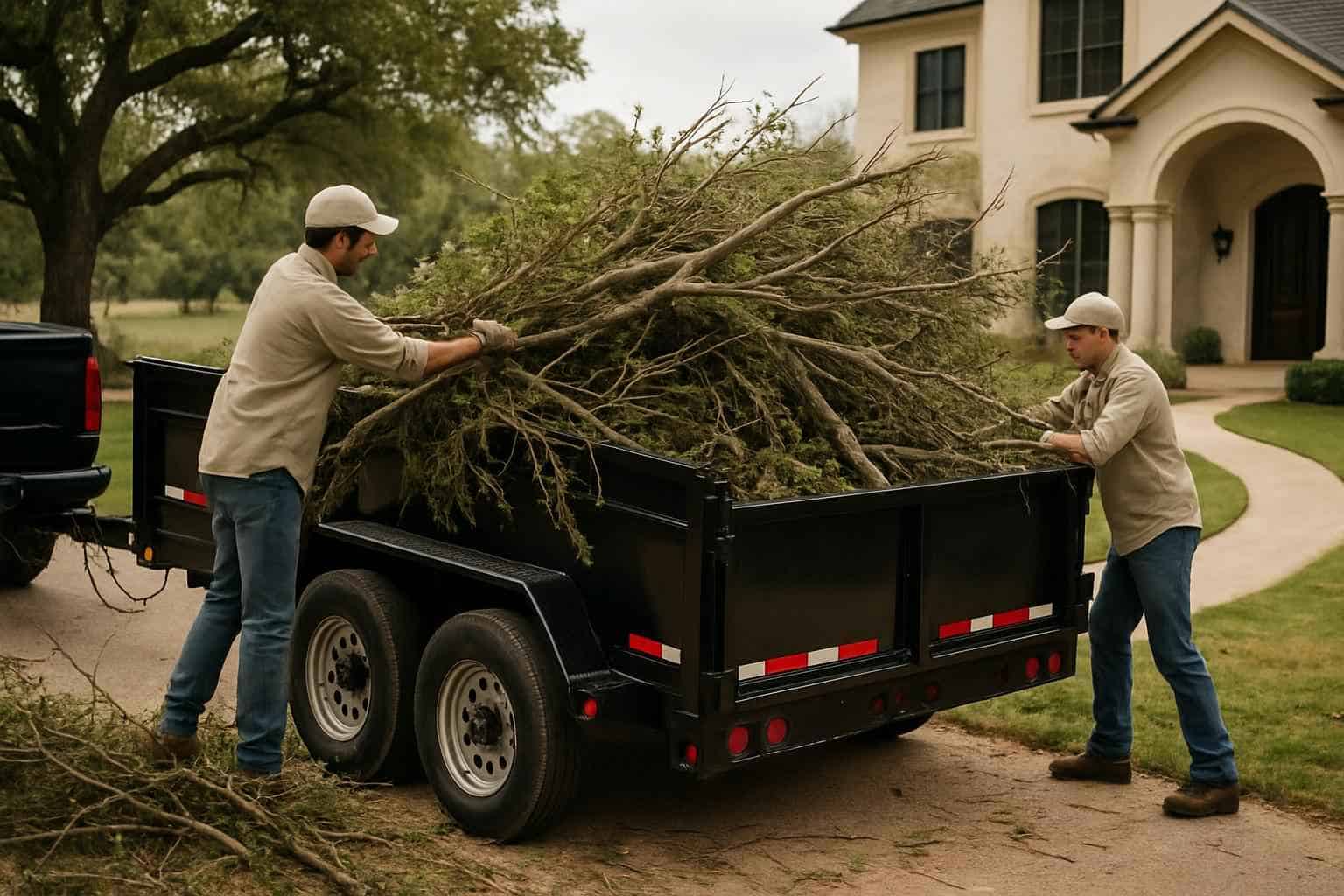 Brush Hauling and Disposal in Center Point Texas