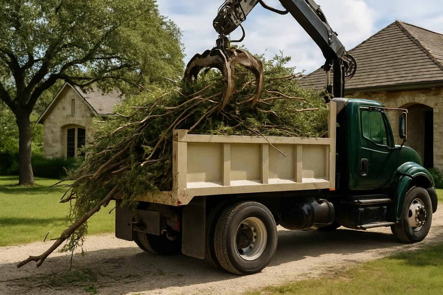 Brush Hauling and Disposal in Waring Texas