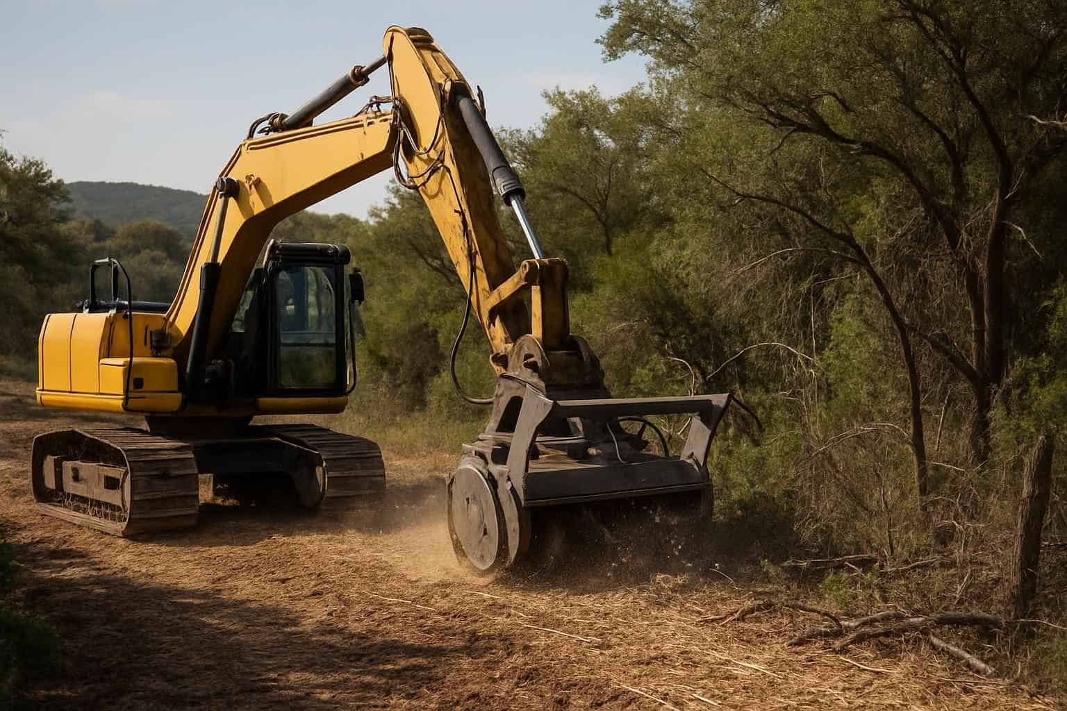 Brush ROW Clearing in Doss Texas