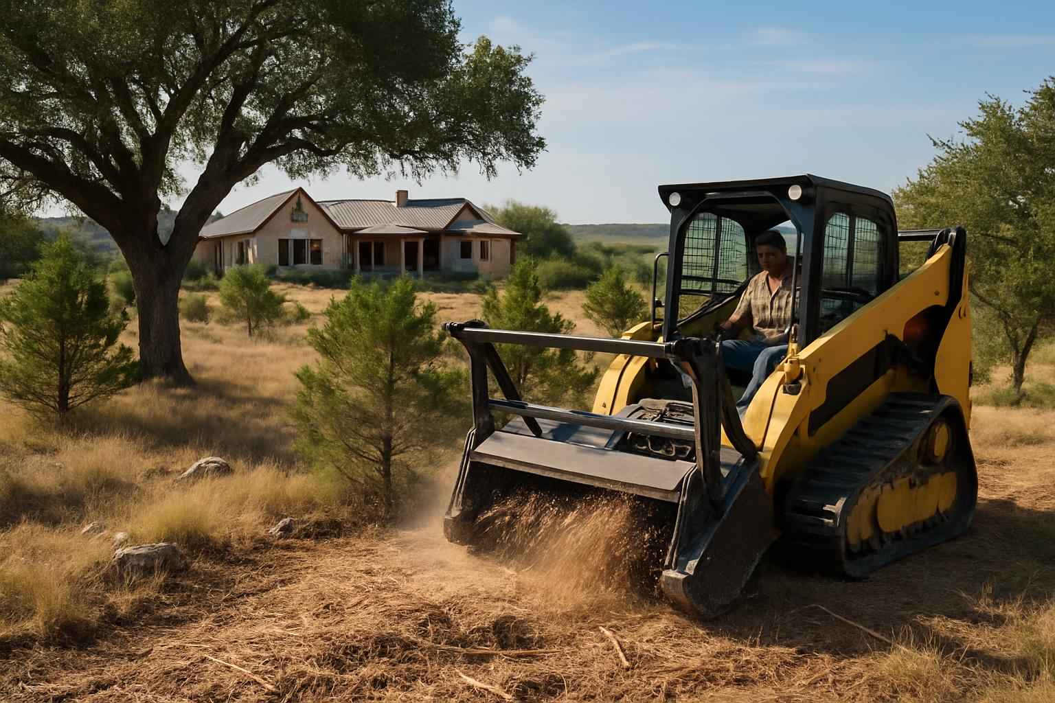 Cedar Fuel Reduction in Comfort Texas