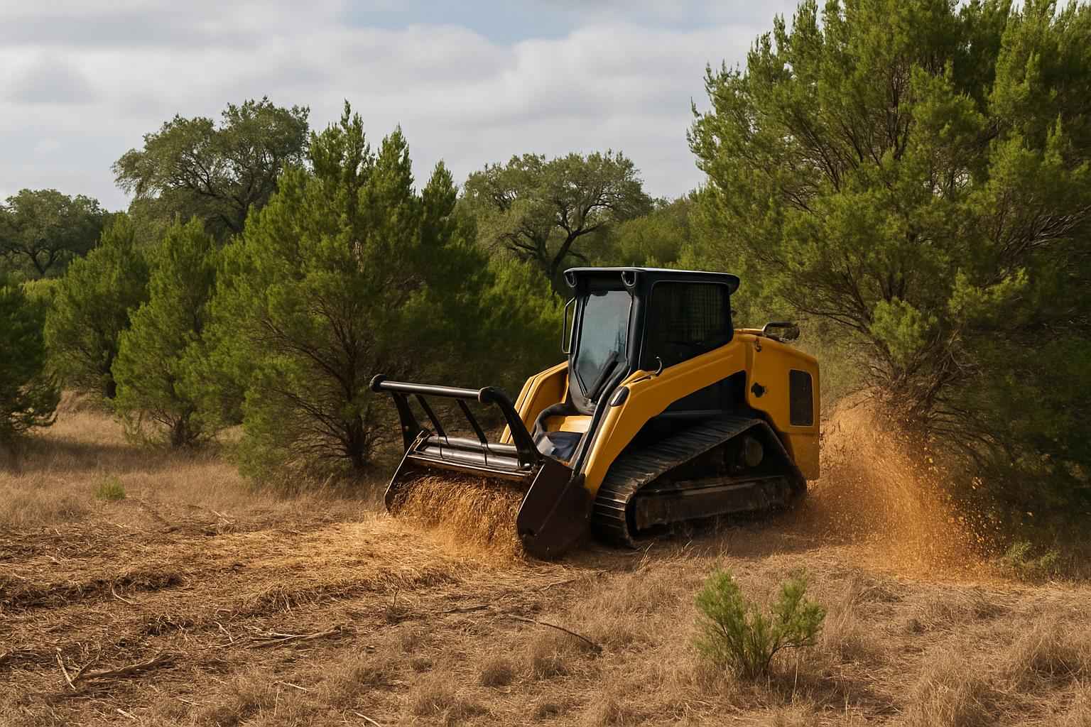 Cedar Fuel Reduction in Harper Texas