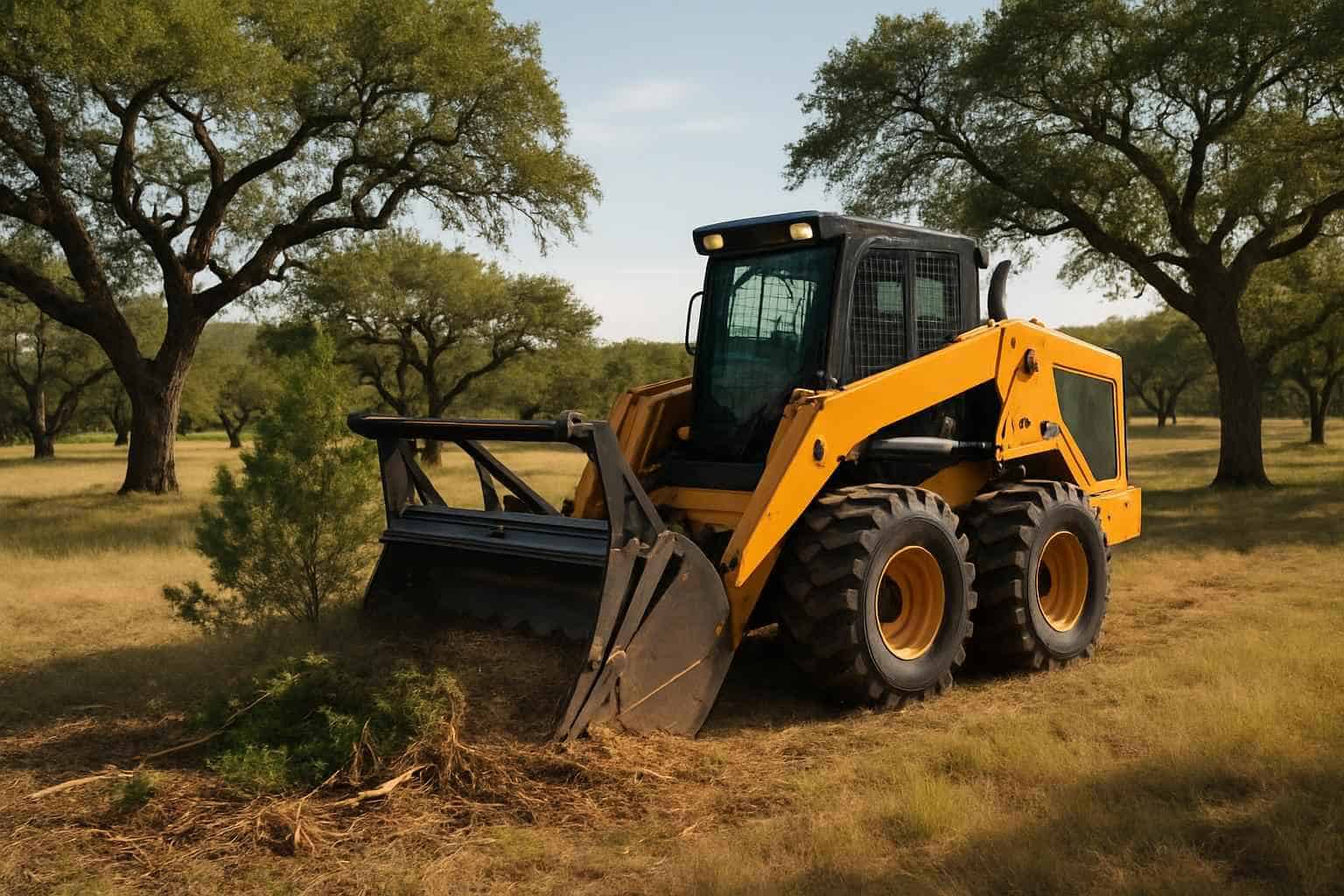 Cedar Pasture Clearing in Comfort Texas