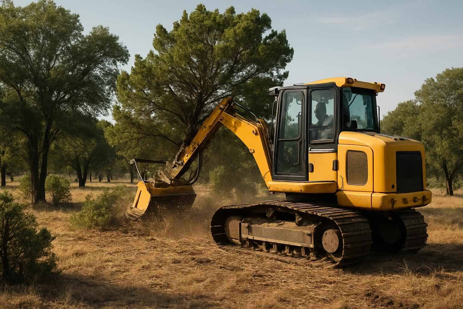 Cedar Pasture Clearing in Harper Texas