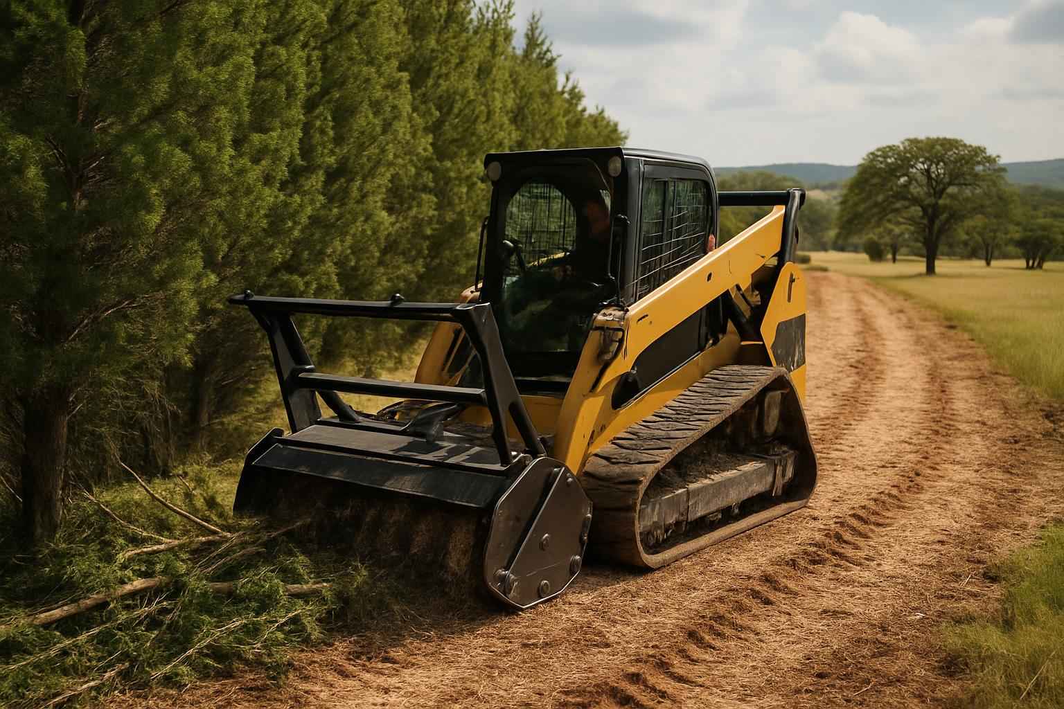 Cedar ROW Clearing in Comfort Texas