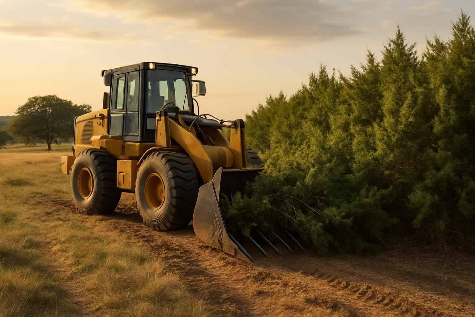 Cedar ROW Clearing in Doss Texas