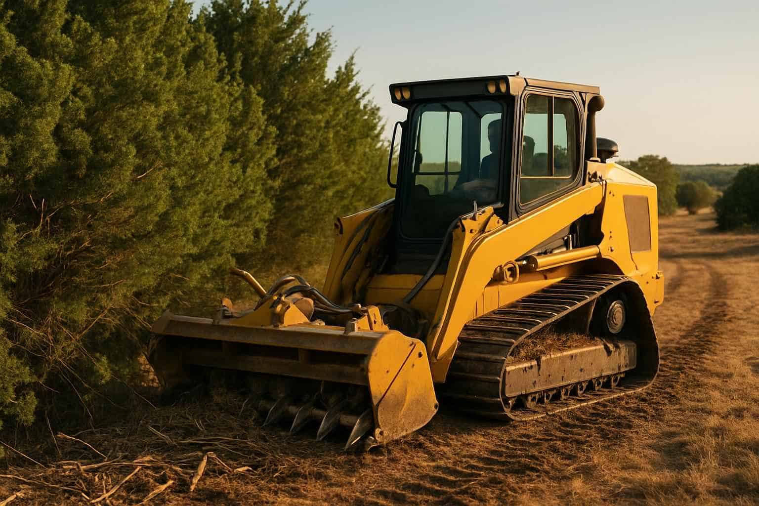 Cedar ROW Clearing in Kerrville Texas