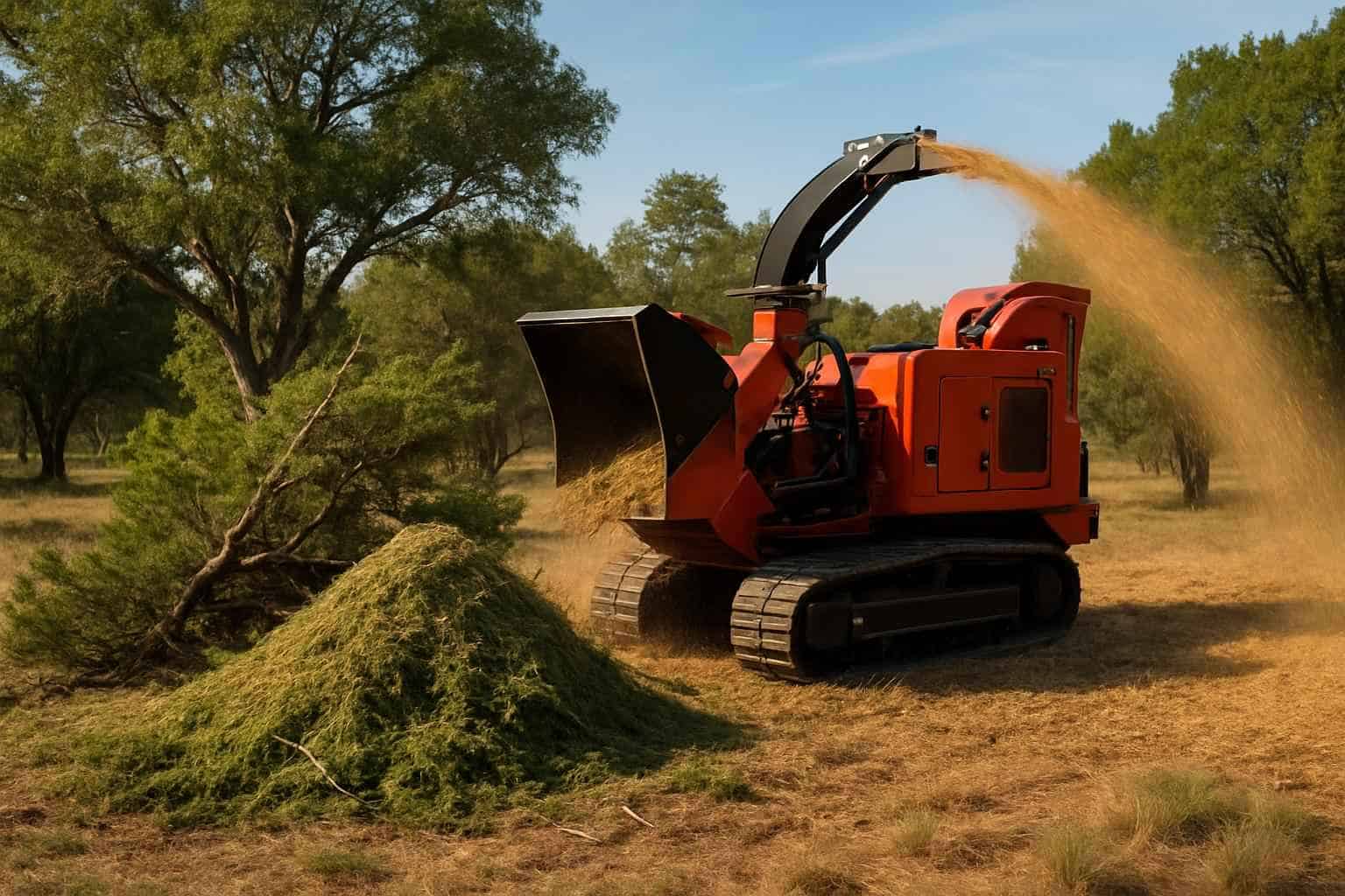 Cedar Shredding Service in Kerrville Texas