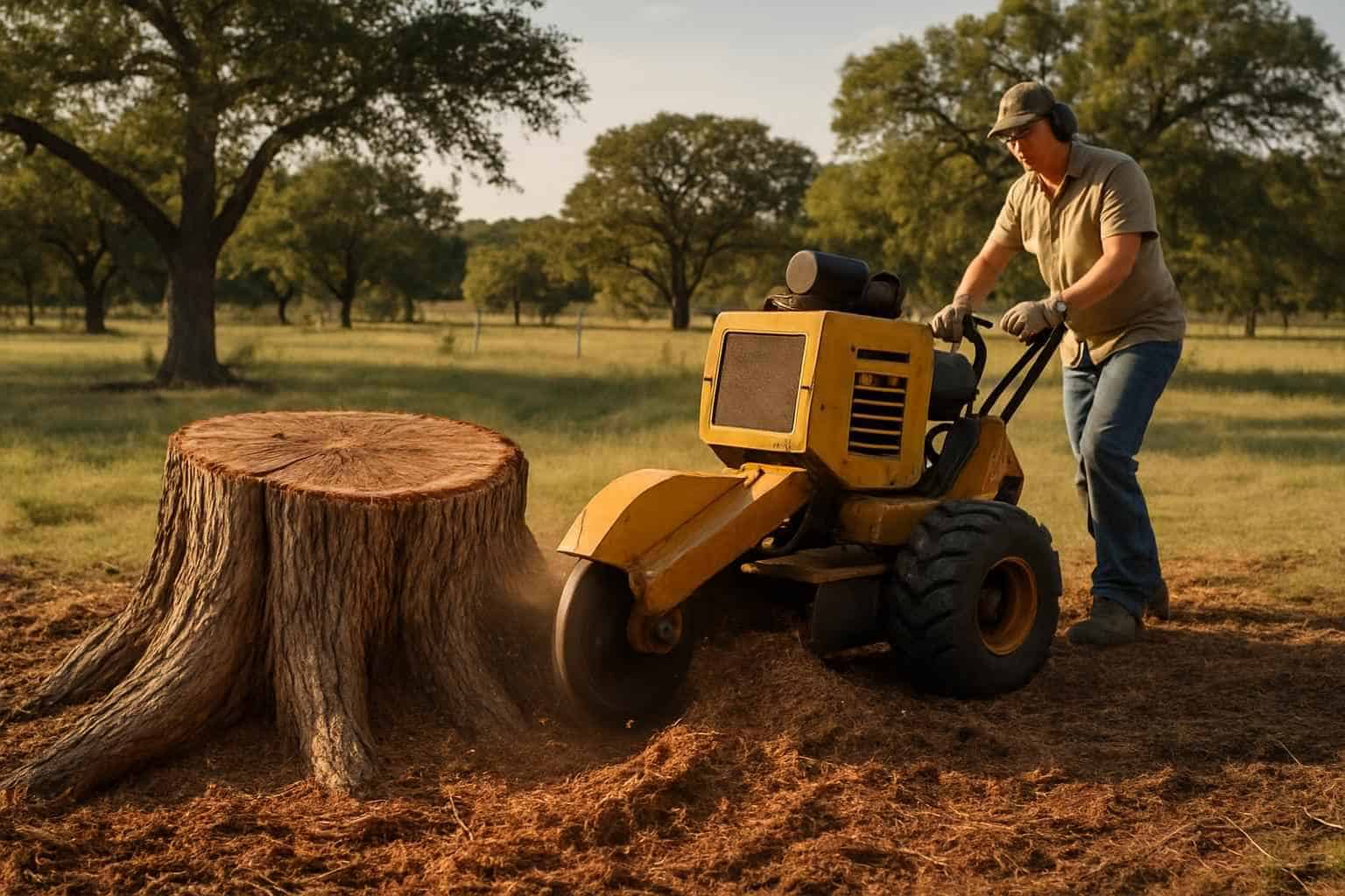 Cedar Stump Removal in Harper Texas