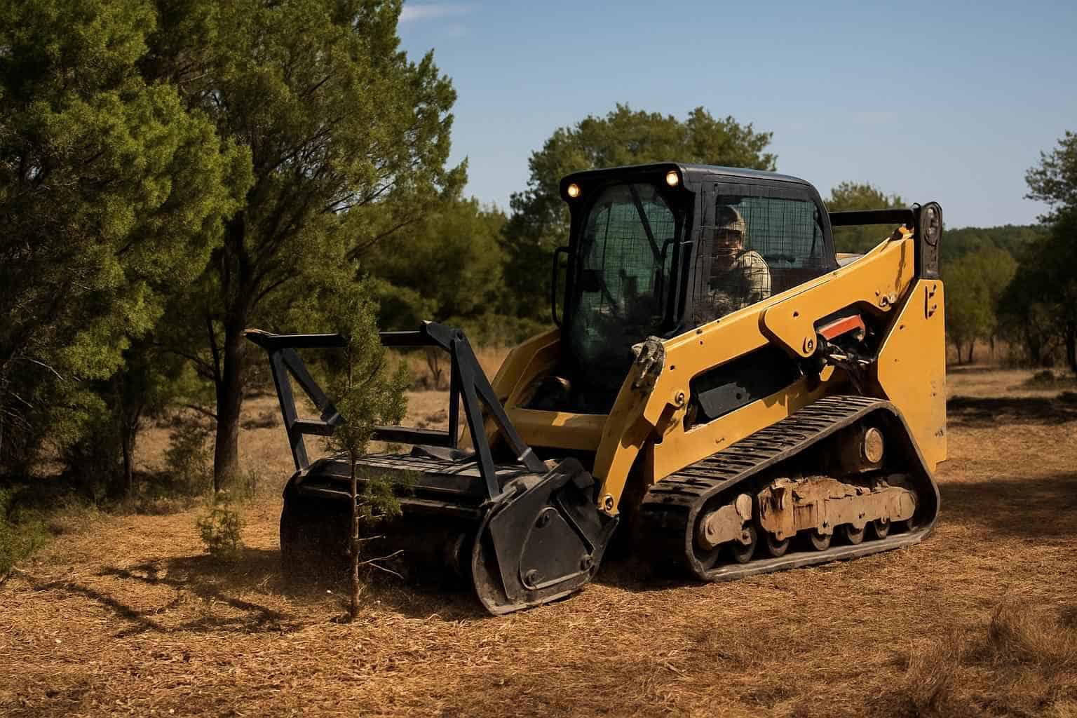 Cedar Thinning in Harper Texas