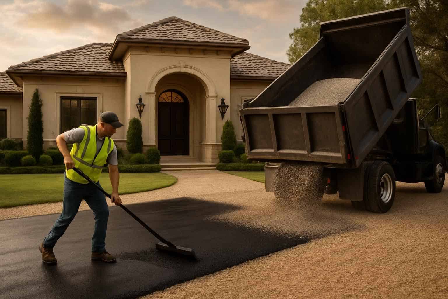 Chip Seal Repair in Kerrville Texas