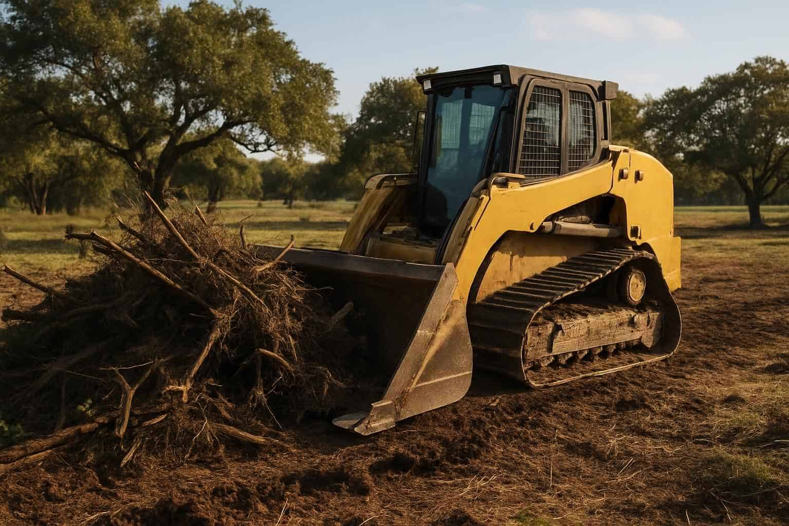 Commercial Land Clearing in Center Point Texas