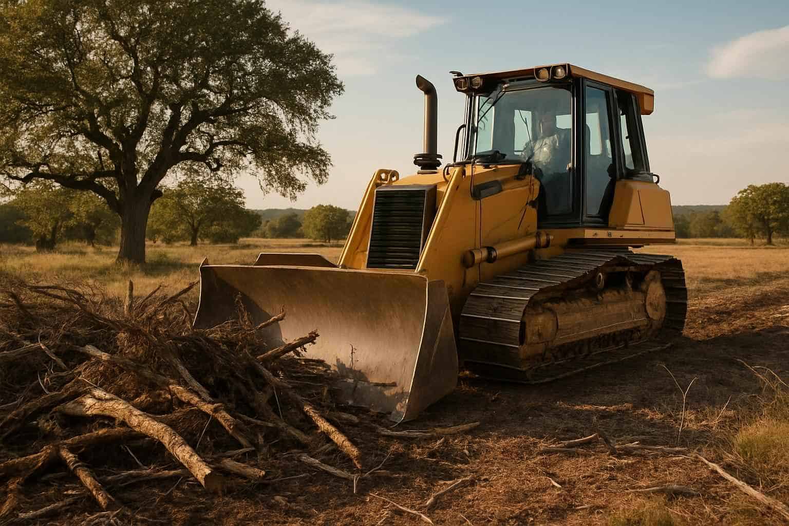 Commercial Land Clearing in Comfort Texas