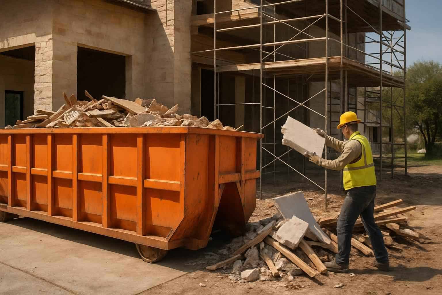 Construction Debris Removal in Kerrville Texas