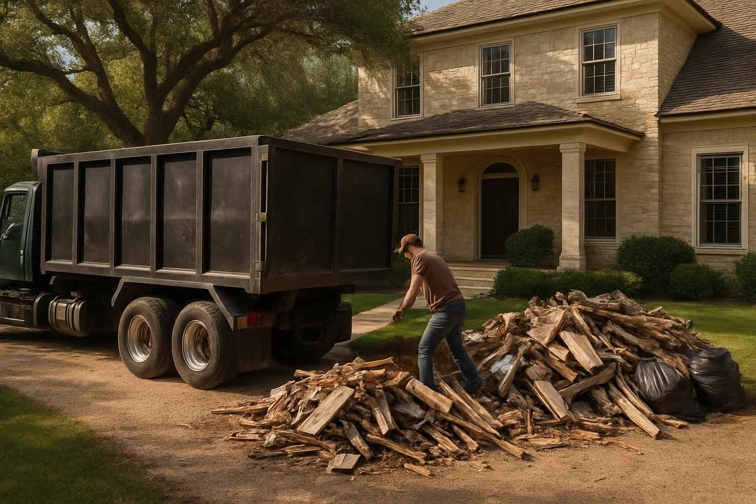 Debris Haul Off in Comfort Texas