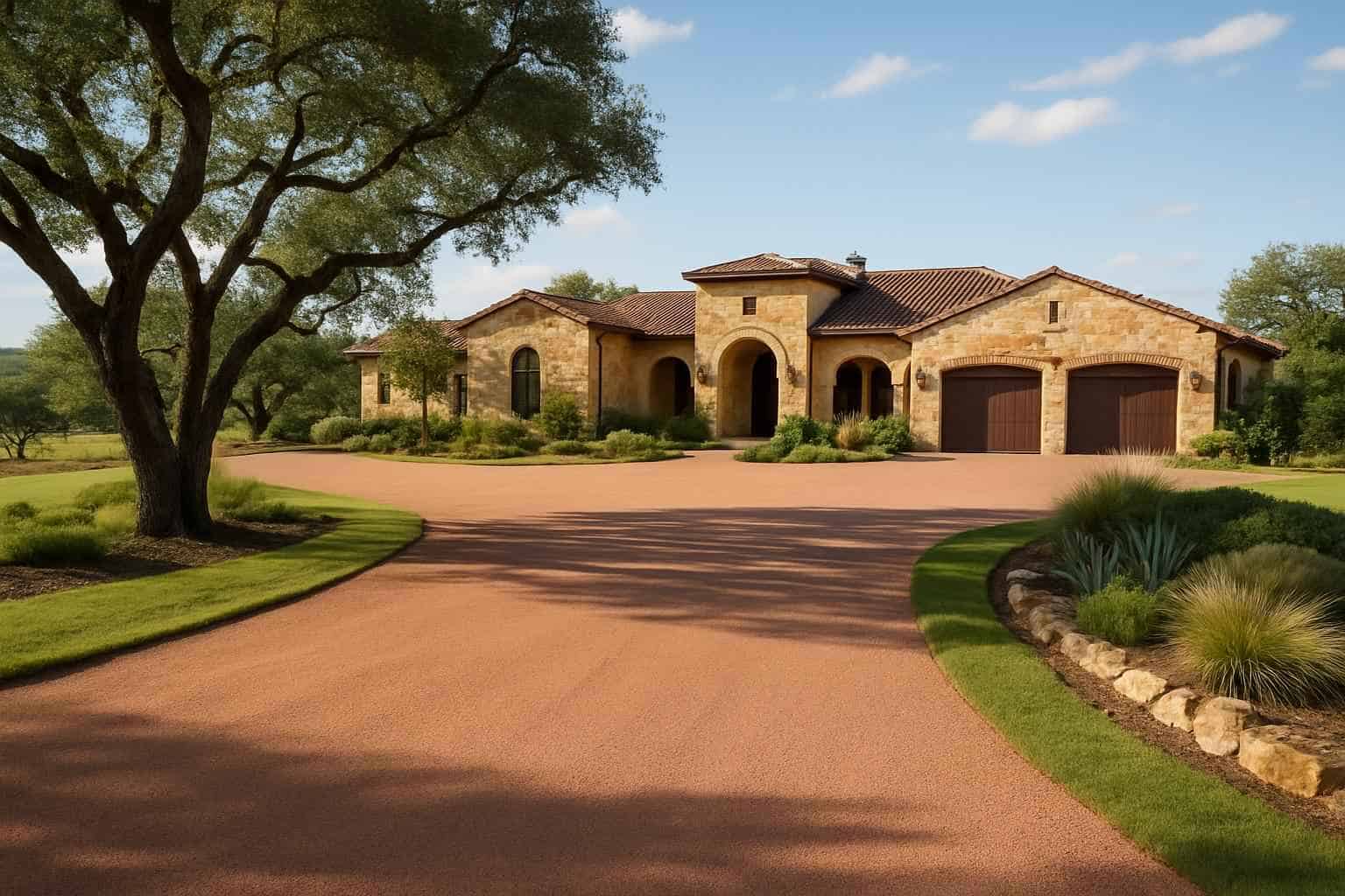 Decomposed Granite Driveway in Doss Texas