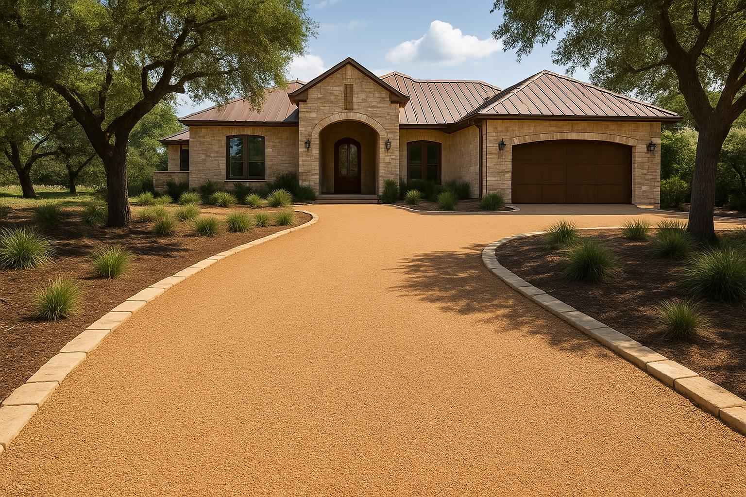 Decomposed Granite Driveway in Harper Texas
