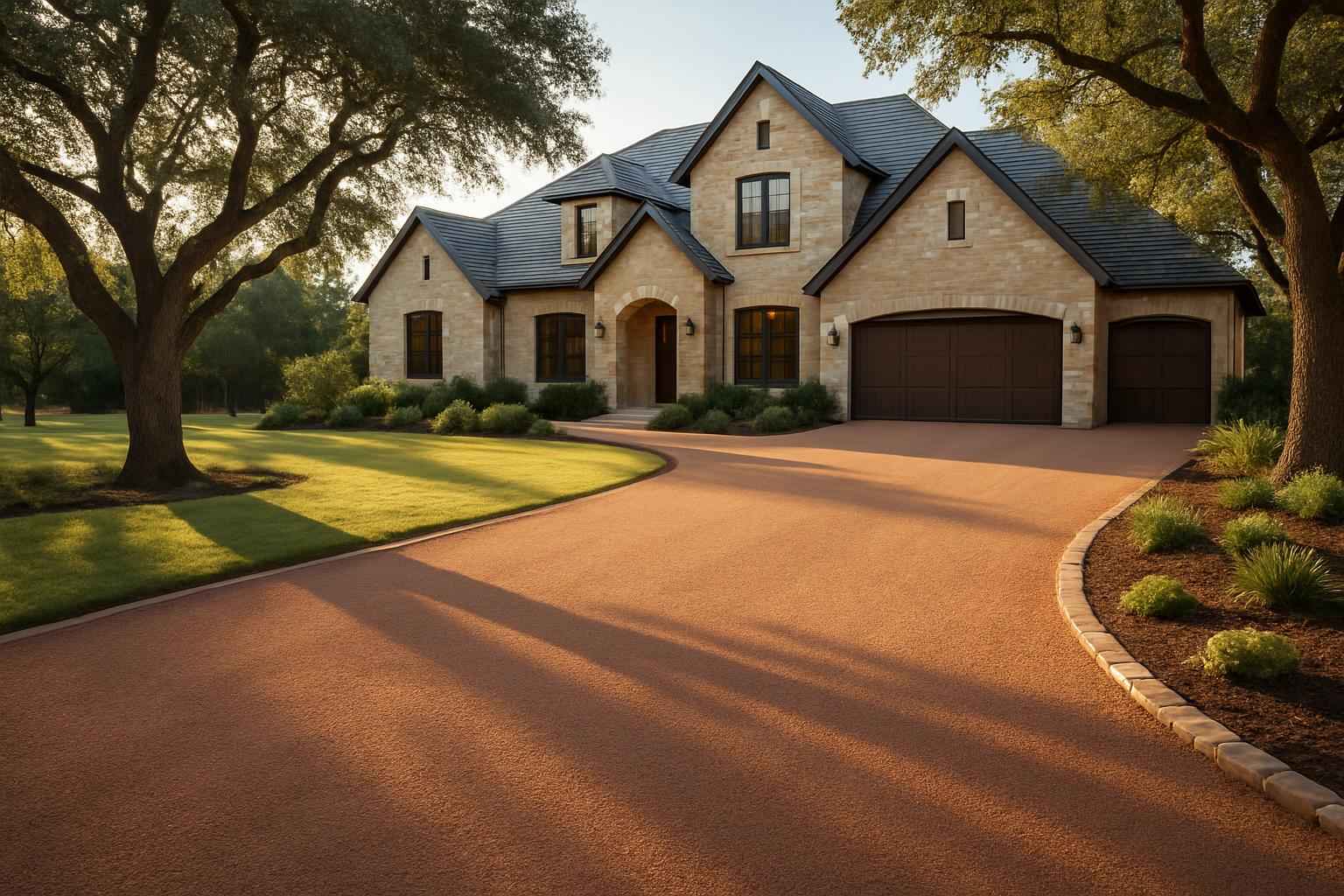 Decomposed Granite Driveway in Waring Texas