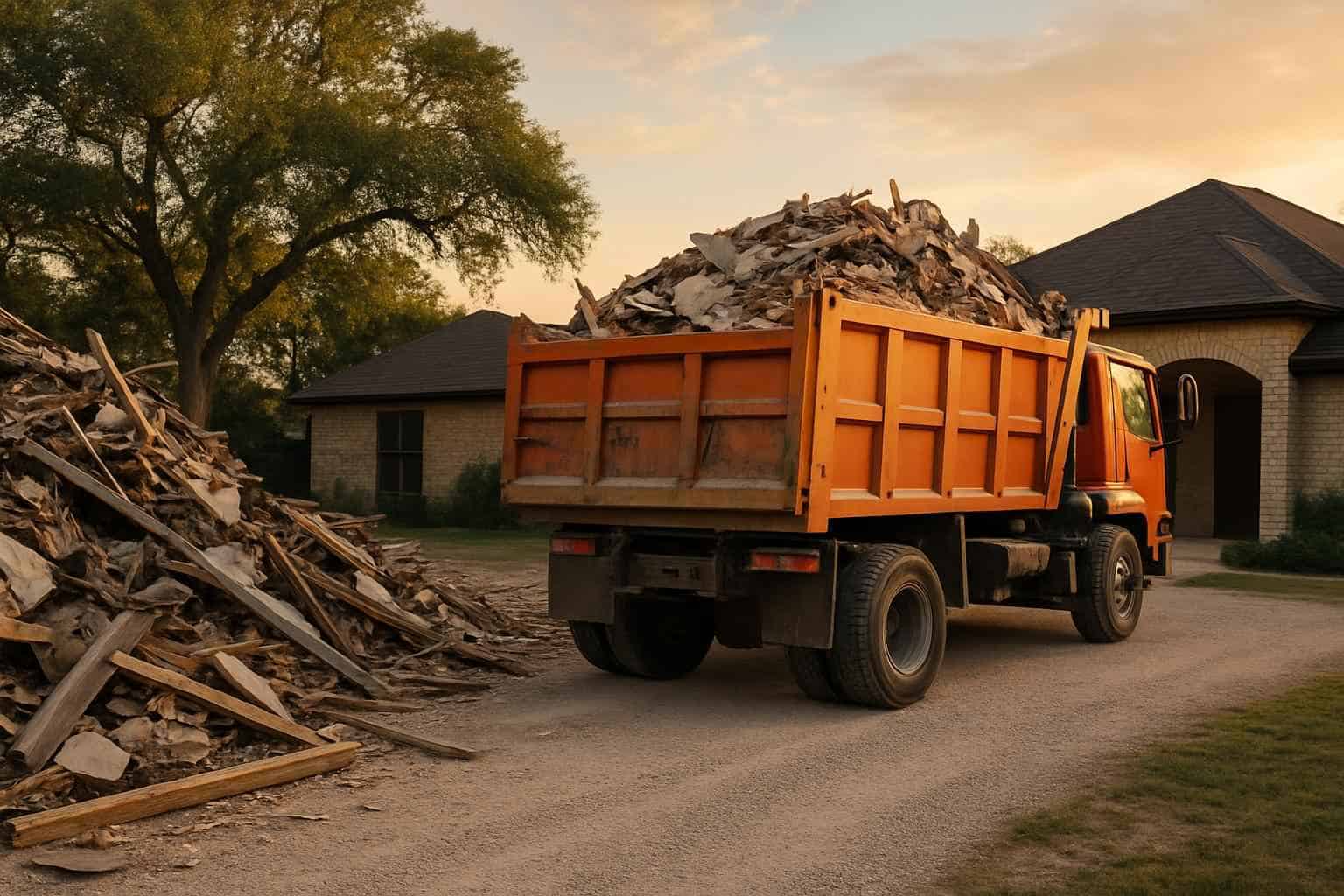 Demolition Debris Hauling in Harper Texas