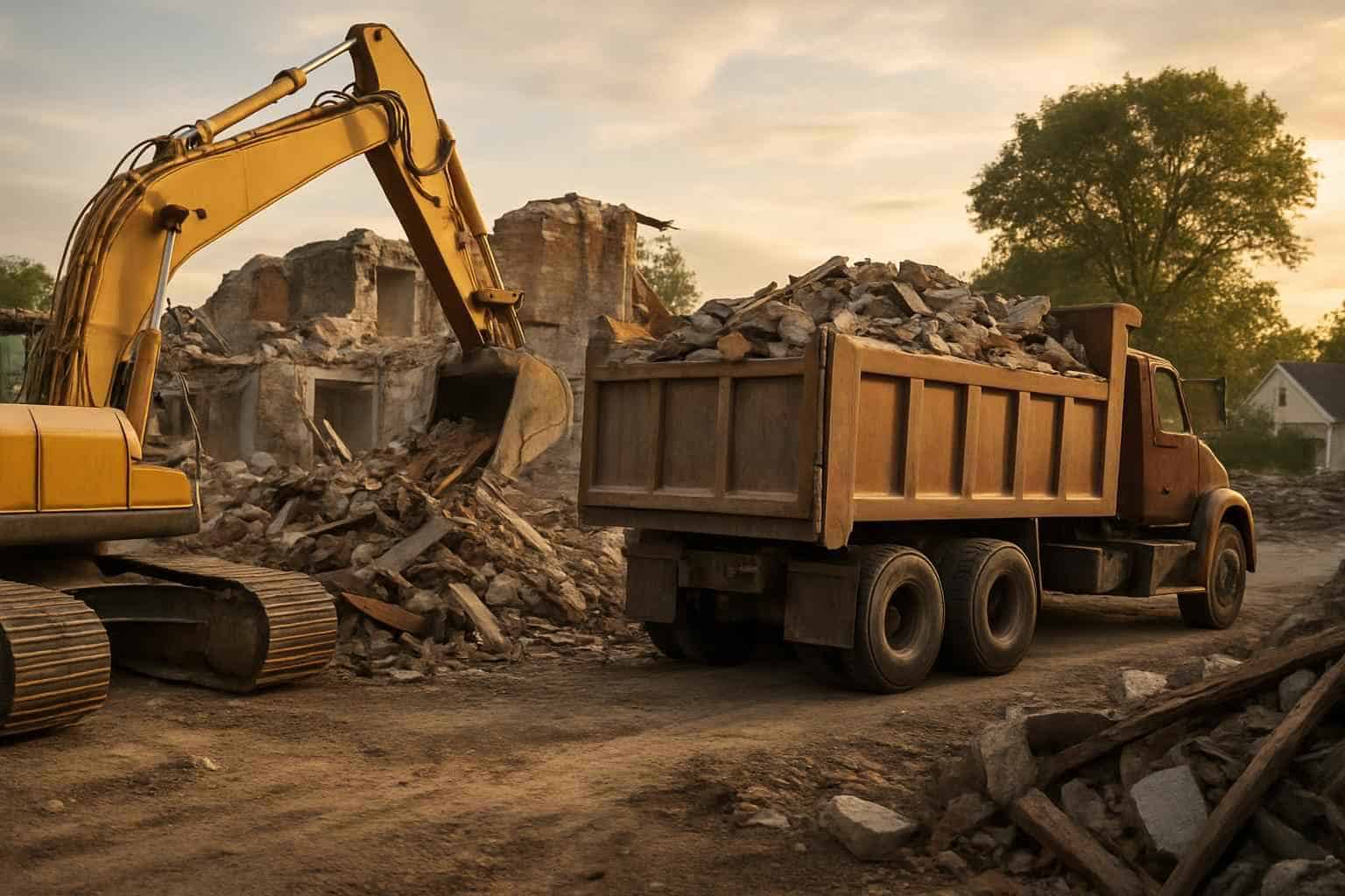 Demolition Debris Hauling in Kerrville Texas