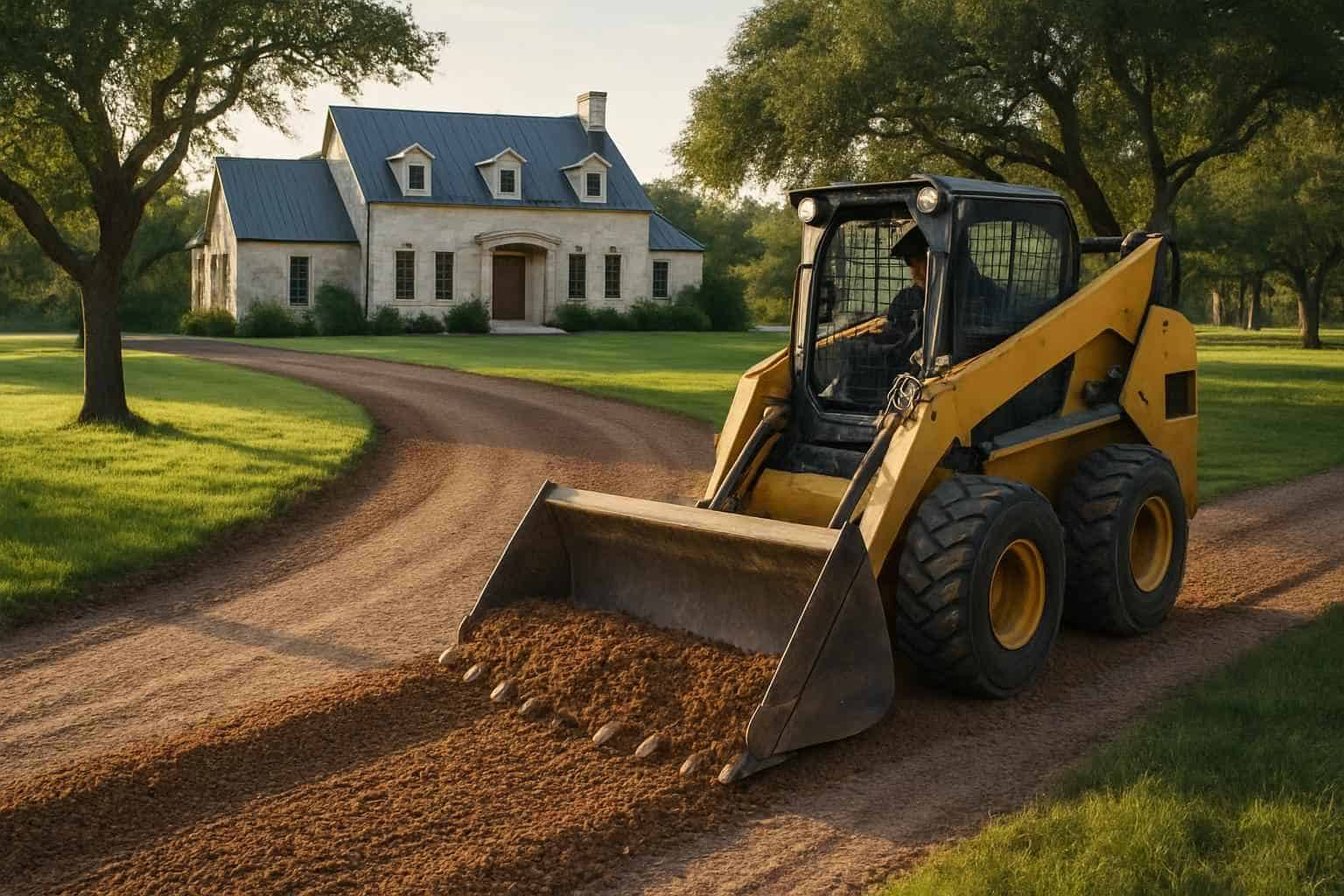 Driveway Clearing in Waring Texas