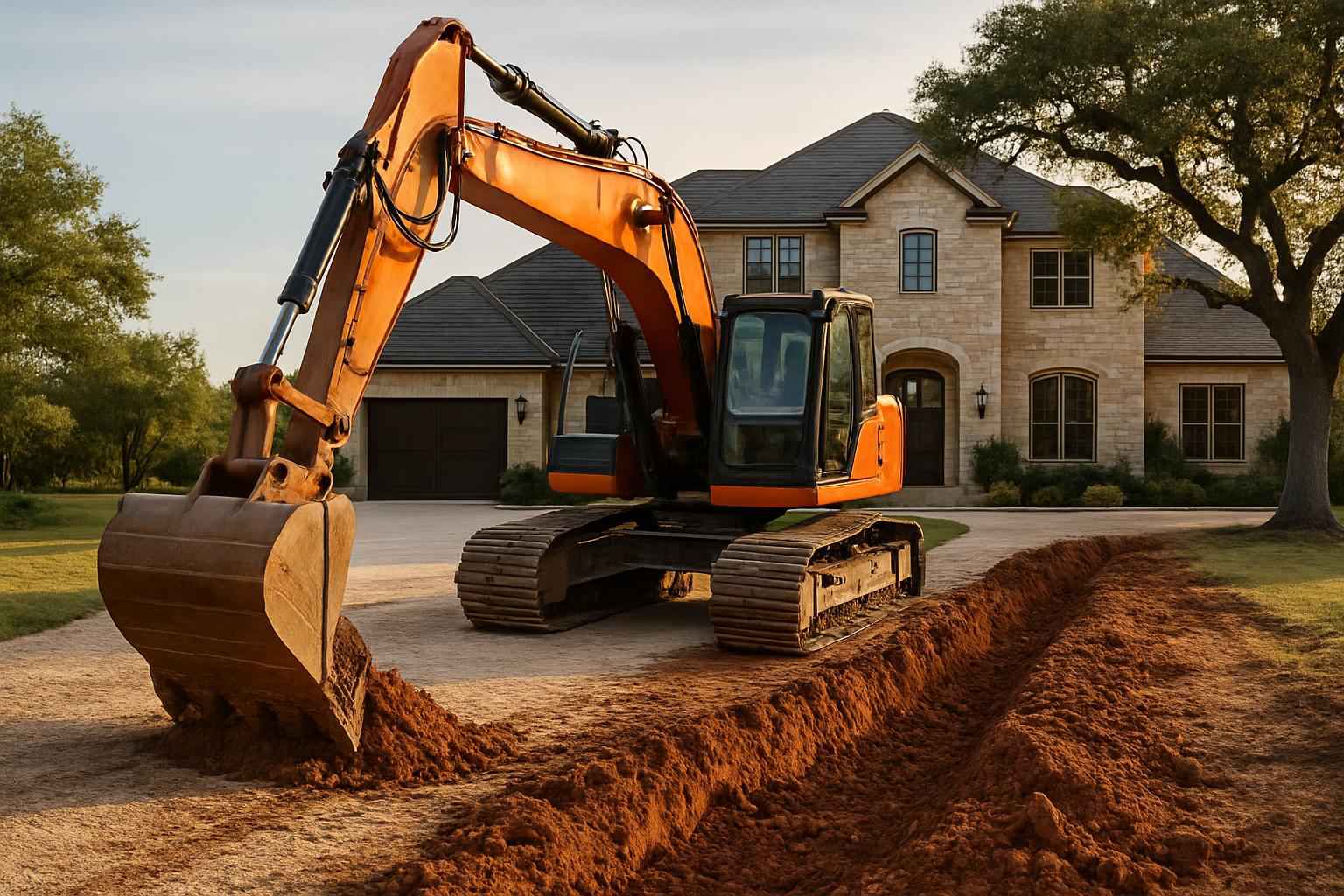 Driveway Excavation in Doss Texas