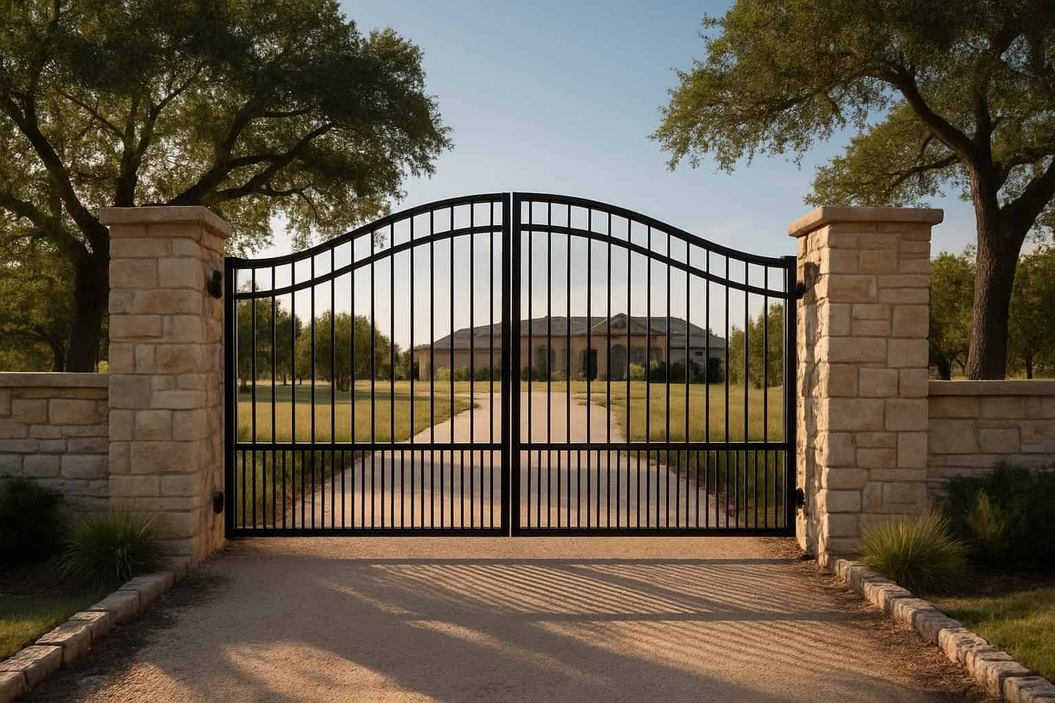 Driveway Gates in Harper Texas