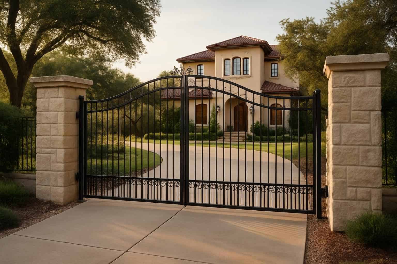 Driveway Gates in Kerrville Texas
