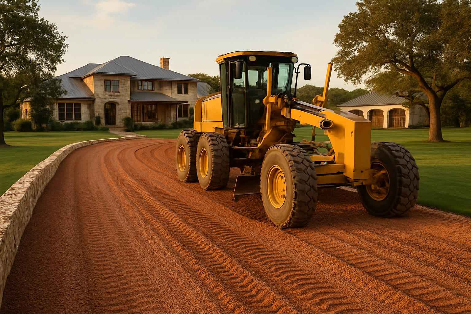 Driveway Grading in Doss Texas