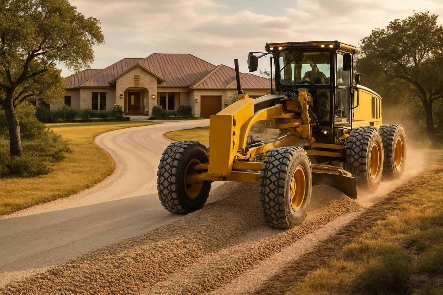 Driveway Grading in Kerrville Texas