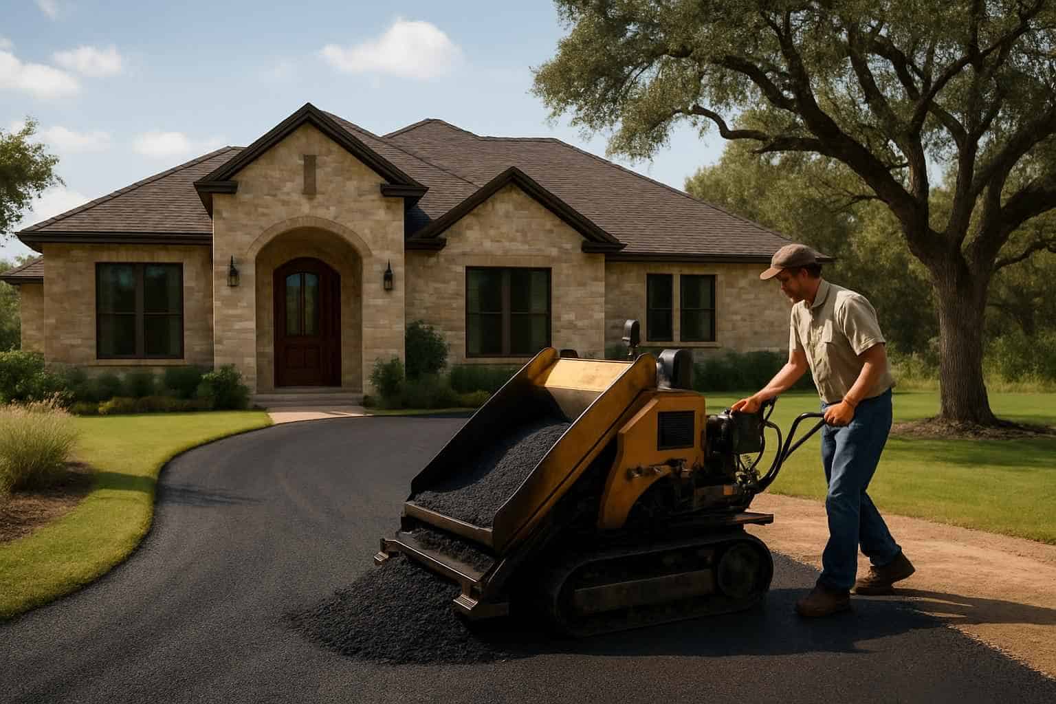 Driveway Paving in Comfort Texas