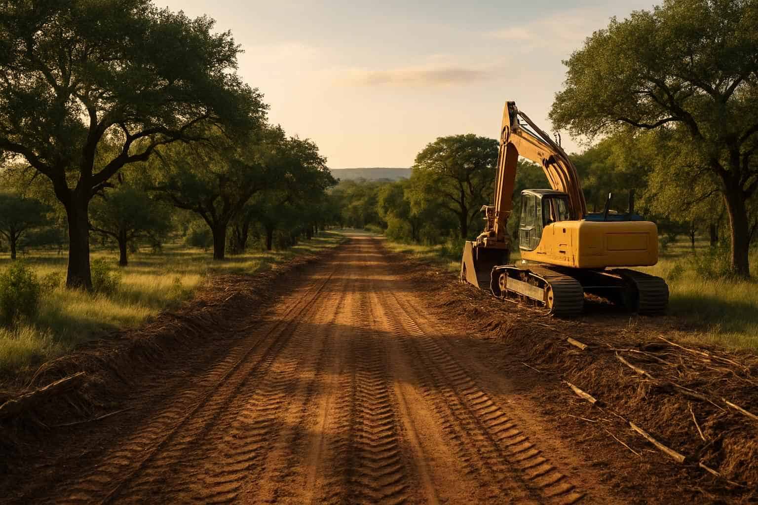 Easement Access Clearing in Comfort Texas