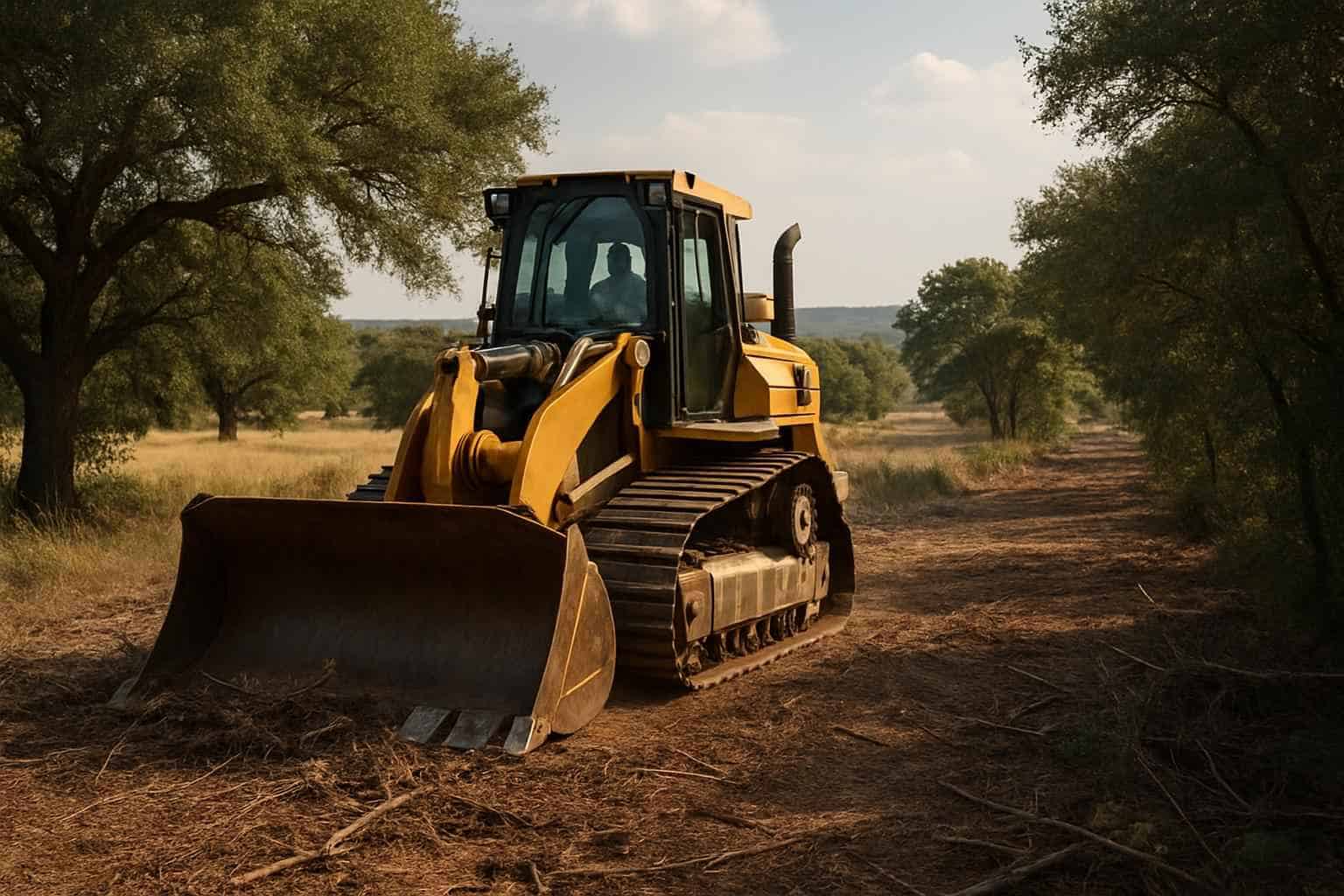 Easement Access Clearing in Doss Texas