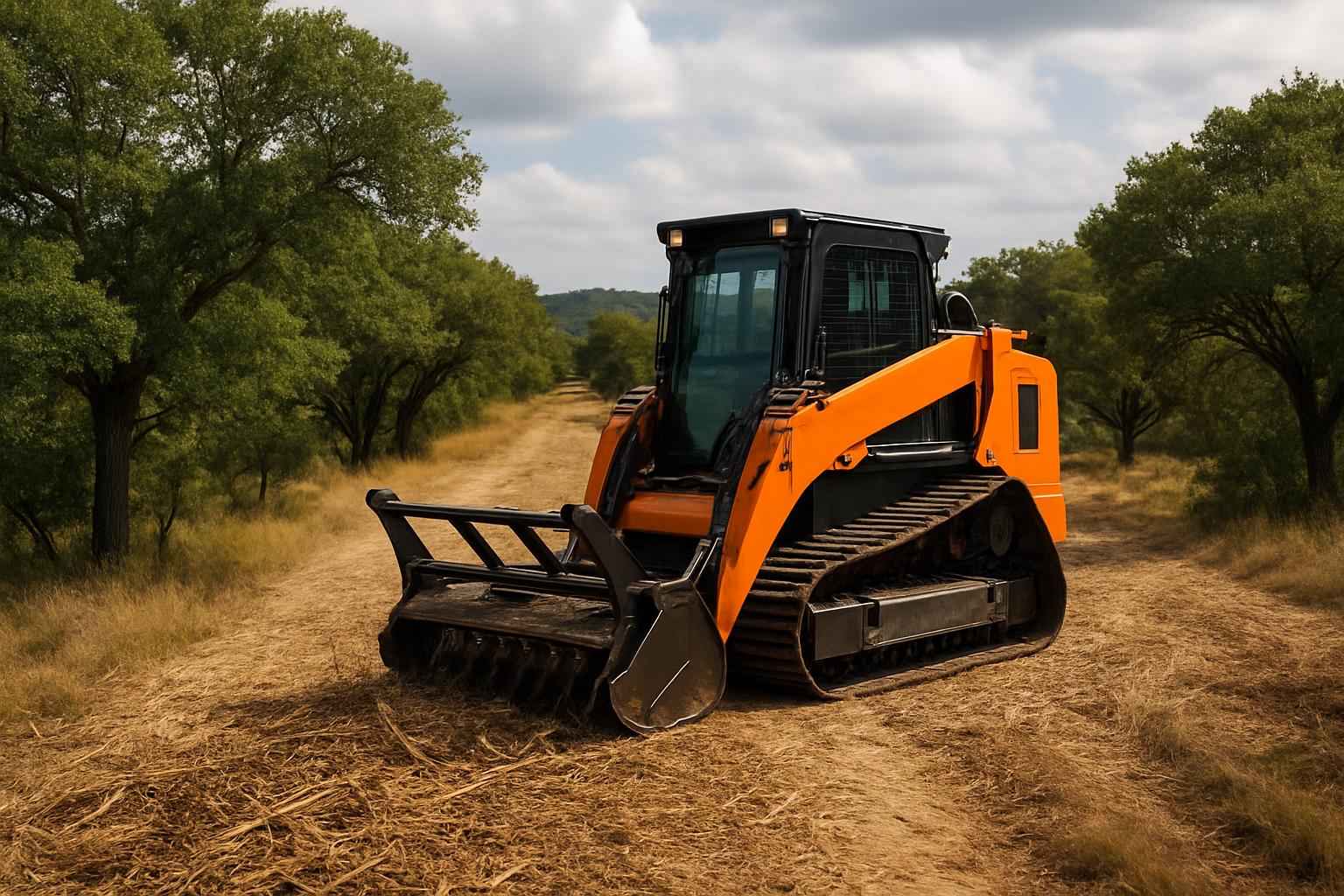 Easement Access Clearing in Kerrville Texas