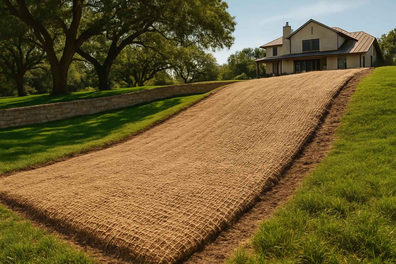 Erosion Control Matting in Comfort Texas