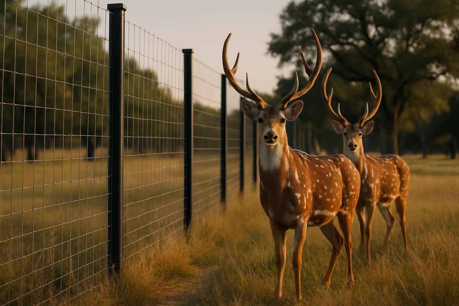 Exotic Game Fencing In Harper Texas