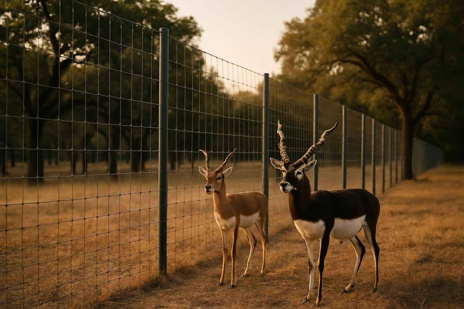 Exotic Game Fencing in Kerrville Texas