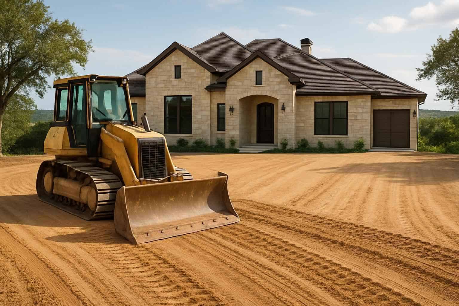 Final Grade for Construction in Kerrville Texas