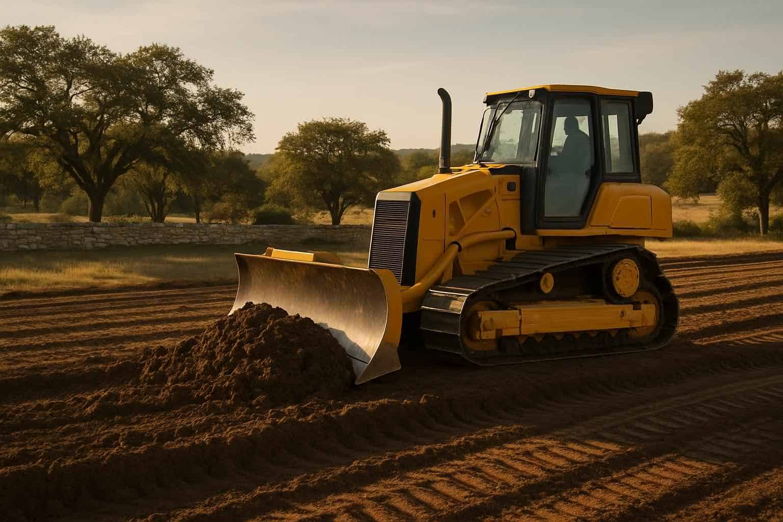 Grading And Leveling in Comfort Texas